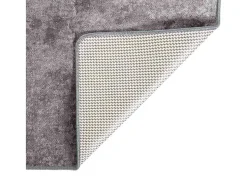 Garden Furniture Elsje Alfombra lavable antideslizante 120x180 cm Gris
