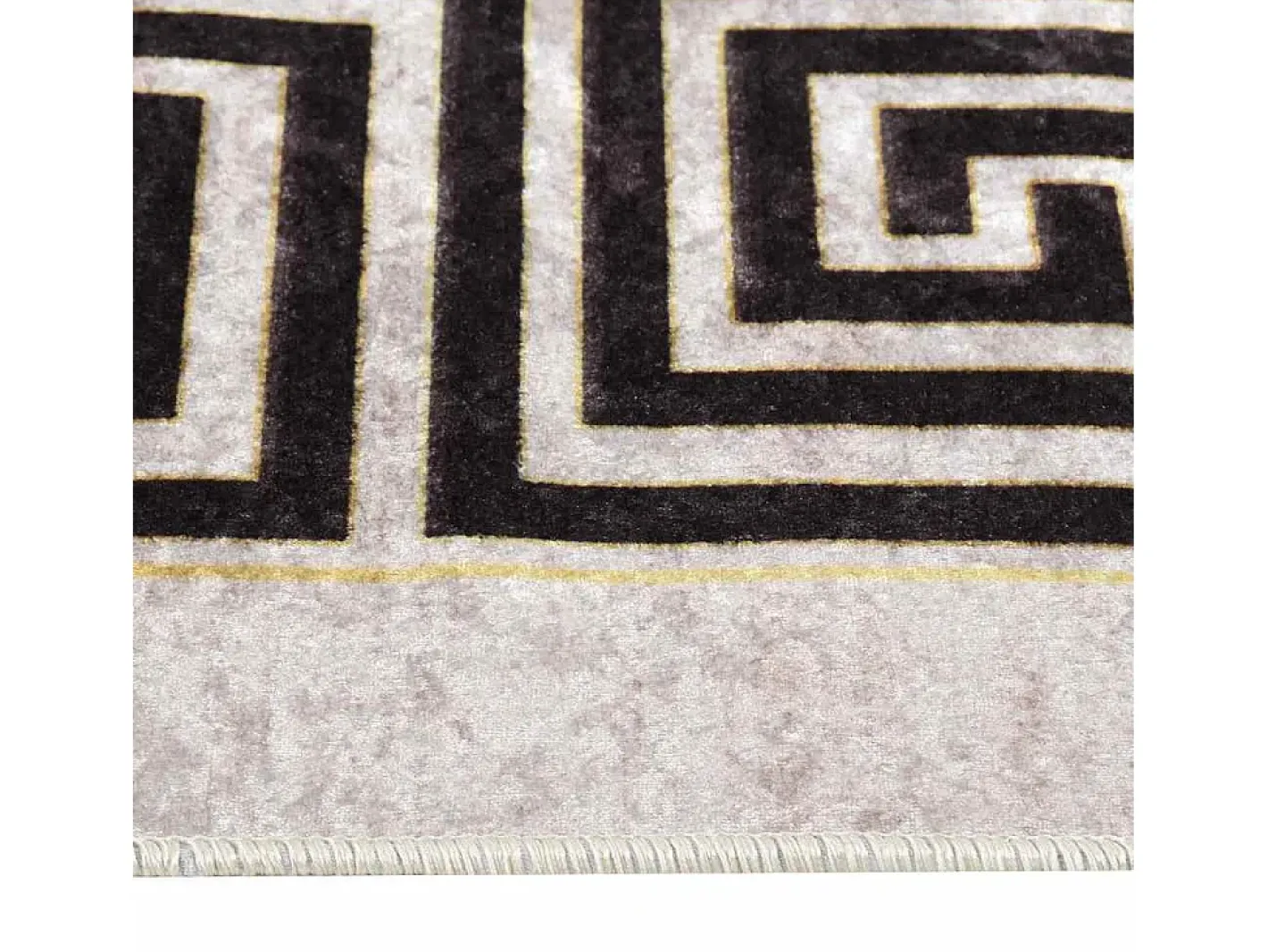 Online Garden Furniture Elsje Alfombra lavable antideslizante claro 80x150 cm Beige