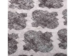 Garden Furniture Alfombra De Salón-Elsje Alfombra lavable patchwork antideslizante multicolor 80x300 cm Gris