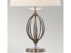 Sale Elstead Aegean 1 ljus Bordslampa Åldrad mässing, E27 Camel