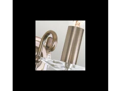 New Elstead Aegean 1 ljus inomhusljus vägglampa Åldrad mässing, E14 Cobrizo
