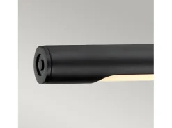 Elstead Alton LED 1 Ljus Stor Bild Vägglampa Svart Negro Outlet