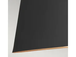 Lámpara Suspendida-Elstead Asher 5 Light Pendel, Midnight Black, E14 Negro