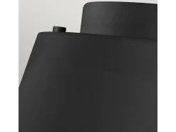 Plafón-Elstead Asher 3 Light Spot Taklampa, Midnight Black, E14 Negro