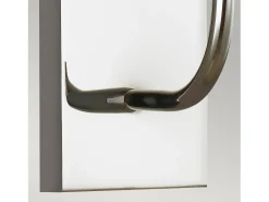 Elstead Brianna 1 ljus vägglampa, polerad nickel, E14 Gris Hot