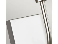 Elstead Brianna 1 ljus vägglampa, polerad nickel, E14 Gris Hot