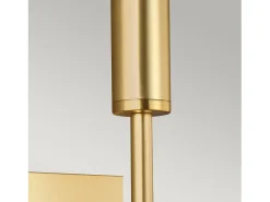 New Elstead Brianna 1 ljus vägglampa, polerad mässing, E14 Camel