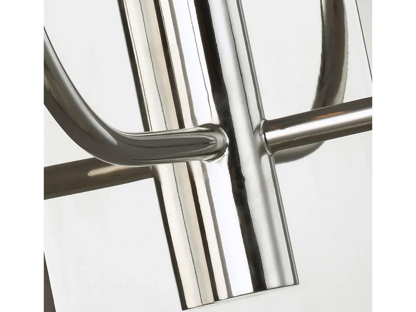 Aplique Para Pared-Elstead Brianna 2 ljus vägglampa, polerad nickel, E14 Gris