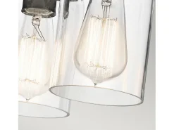 Elstead Brinley 3 ljus infälld taklampa Borstad nickel, E27 Bronce Clearance