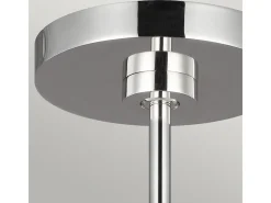 Clearance Elstead Brisbin 1 ljushänge, polerad nickel, E27 Gris