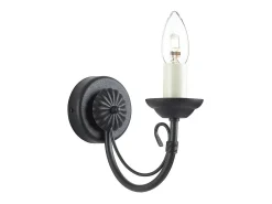Elstead Chartwell 1 ljus inomhusljus vägglampa svart, E14 Negro Sale