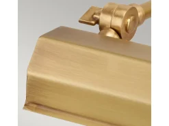 Aplique Para Pared-Elstead Chawton 1 ljus liten bild vägglampa mässing, E14 Dorado