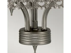 Elstead Crown Ljuskrona 3 ljus järnfinish, E14 Gris Online