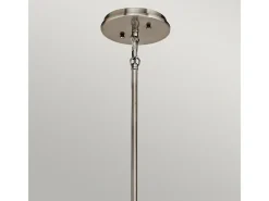 Sale Elstead Emory 3 Ljus Semi Flush Round Tak Pendel Light Tenn, E27 Gris