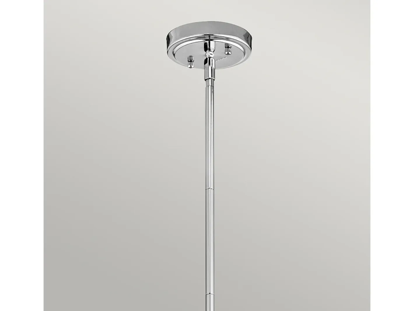 Discount Elstead Everly 1 ljus liten kupol taklampa krom, E27 Gris