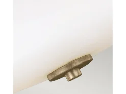 Plafón-Elstead Evington 2 Ljus Semi Flush Ceiling Light Gold, E27 Dorado