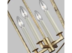 Best Elstead Feiss Thayer Lyktor Taklampa antikguld Dorado