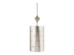 Clearance Elstead Fragment 1 ljus rund liten takhänge åldrad silver, E27 Plateado