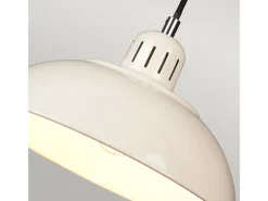 Elstead Franklin 1 Light Dome Takhänge Cream, E27 Beige