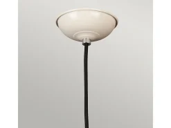 Elstead Franklin 1 Light Dome Takhänge Cream, E27 Beige