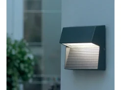 Elstead Freyr LED 1 Ljus Utomhusvägglampa Grafit IP65 Gris Outlet