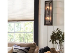 Clearance Elstead Fulton 2 ljus inomhusvägglampa brons, E14 Bronce