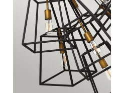Sale Elstead Fulton 7 ljus ljuskrona bronsfinish, E27 Bronce