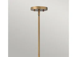Lámpara Suspendida-Elstead Fulton 4 ljus takhängande ljuskrona brons, E14 Bronce