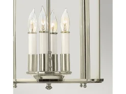 Elstead Gentry 4 Candle Medium Pendellampa - polerat nickel Gris Online