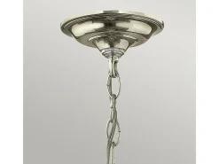 Elstead Gentry 4 Candle Medium Pendellampa - polerat nickel Gris Online