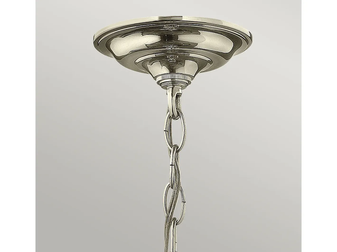 Elstead Gentry 4 Candle Medium Pendellampa - polerat nickel Gris Online