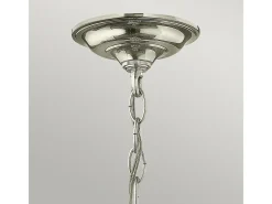 Elstead Gentry 3 ljus liten taklampa - polerad nickel Gris Sale