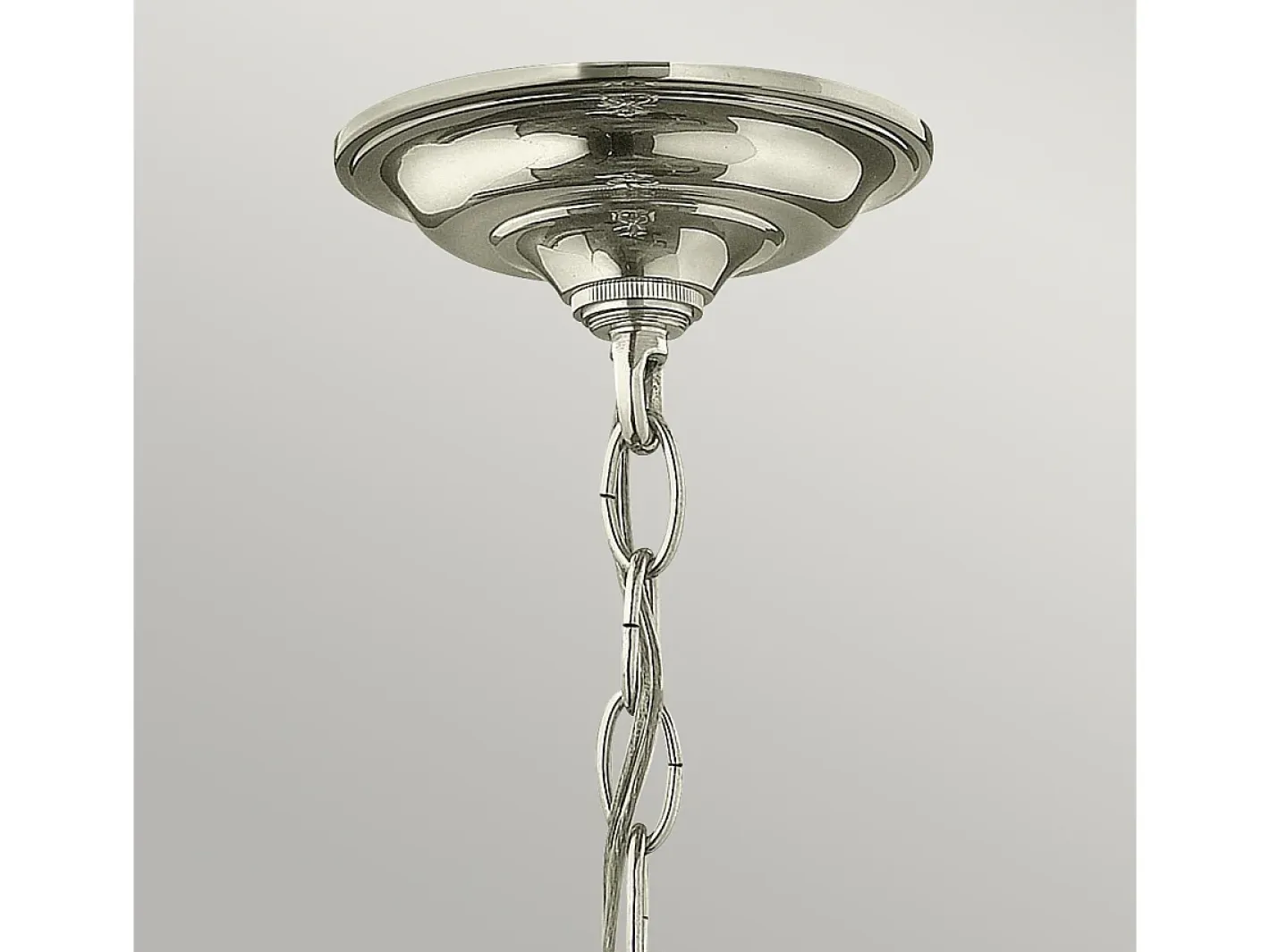 Elstead Gentry 3 ljus liten taklampa - polerad nickel Gris Sale