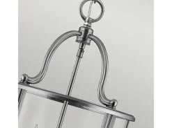 Discount Elstead Gentry 4 Lätt medellång taklyktahängande Tenn, E14 Gris