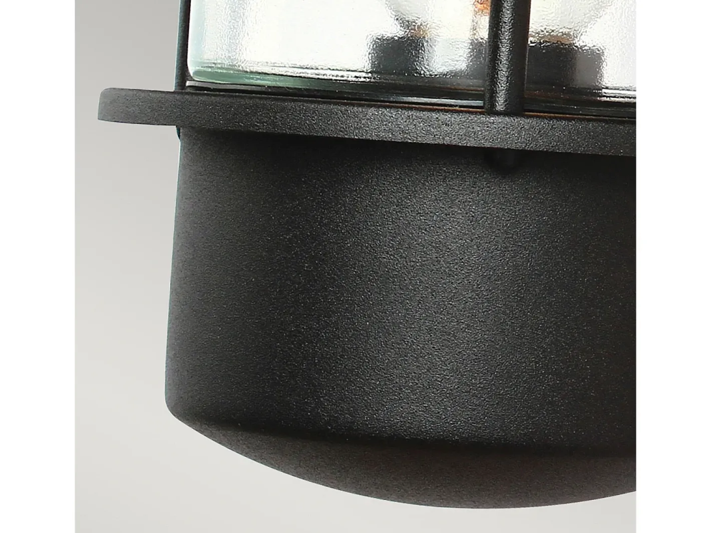 Sale Elstead Helsingor 1 Ljus Kustvägglykta utomhus Ljussvart med PIR-rörelsesensor IP44, E27 Negro