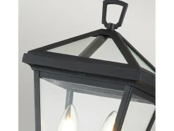 Elstead Hinkley Alford Outdoor Pollard Museum Svart, IP44 Negro