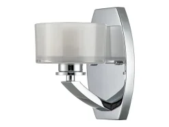 Aplique Para Pared-Elstead Hinkley Meridian Vägglampa polerad krom, IP44 Gris