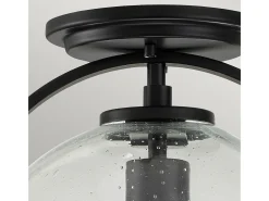 Elstead Hinkley Somerset Globe Takljus Svart Negro New