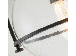 Elstead Hinkley Somerset Globe Takljus Svart Negro New