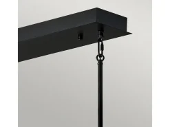 Lámpara Suspendida-Elstead Hinkley Styx Integrerad LED Bar Pendel Taklampa Svart & Guldguld, 3000K Negro