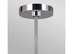 Elstead Jax 10 ljus ljuskrona, polerat nickel, G9 Gris Clearance