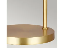 Lámpara De Mesa-Elstead Joan 1 ljus bordslampa, midnattssvart, midnattssvart, polerad mässing, E27 Negro