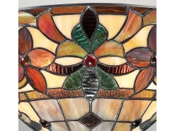 Elstead Kami 2 Light Tiffany Uplighters Vintage Bronze, E14 Bronce Sale