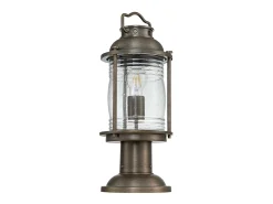Hot Elstead Kichler Ashland Utomhussockel ljusbrunerad brons, IP44 Bronce