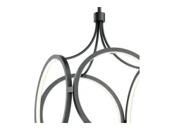 Elstead Kichler Ciri Integrerad LED-taklampa mattsvart, 3000K Negro Clearance