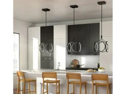 Elstead Kichler Ciri Integrerad LED-taklampa mattsvart, 3000K Negro Clearance