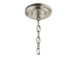 Lámpara Suspendida-Elstead Kichler Deryn Multi Arm Pendel Takljus Distressed Antique Grey Gris