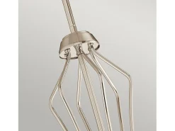 Lámpara Suspendida-Elstead Kichler Kayva Integrerad LED multiarm taklampa polerad nickel, 3000K, IP44 Gris