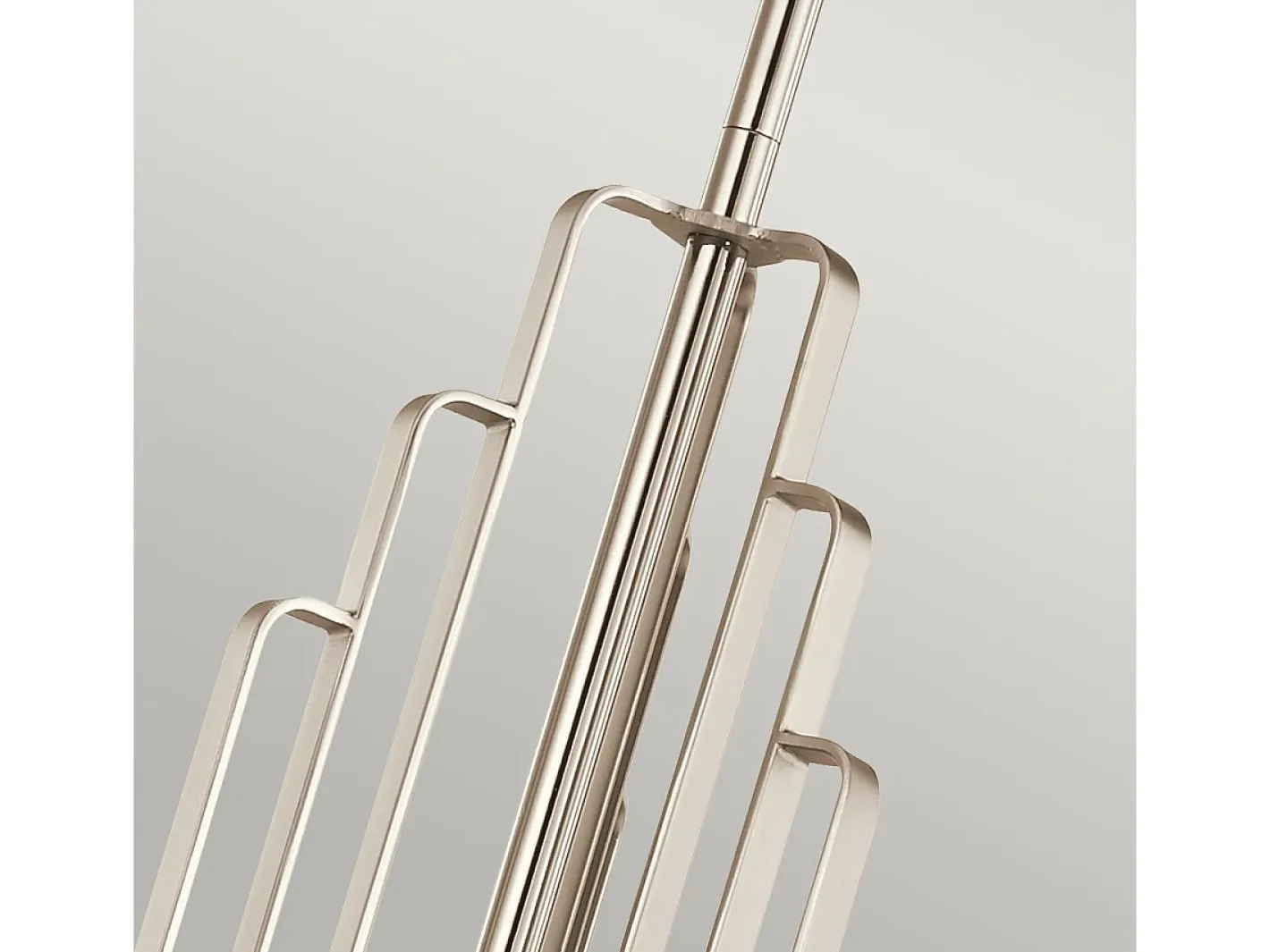 Discount Elstead Kichler Kimrose Multi Arm Pendel Taklampa Polerad Nickel Gris