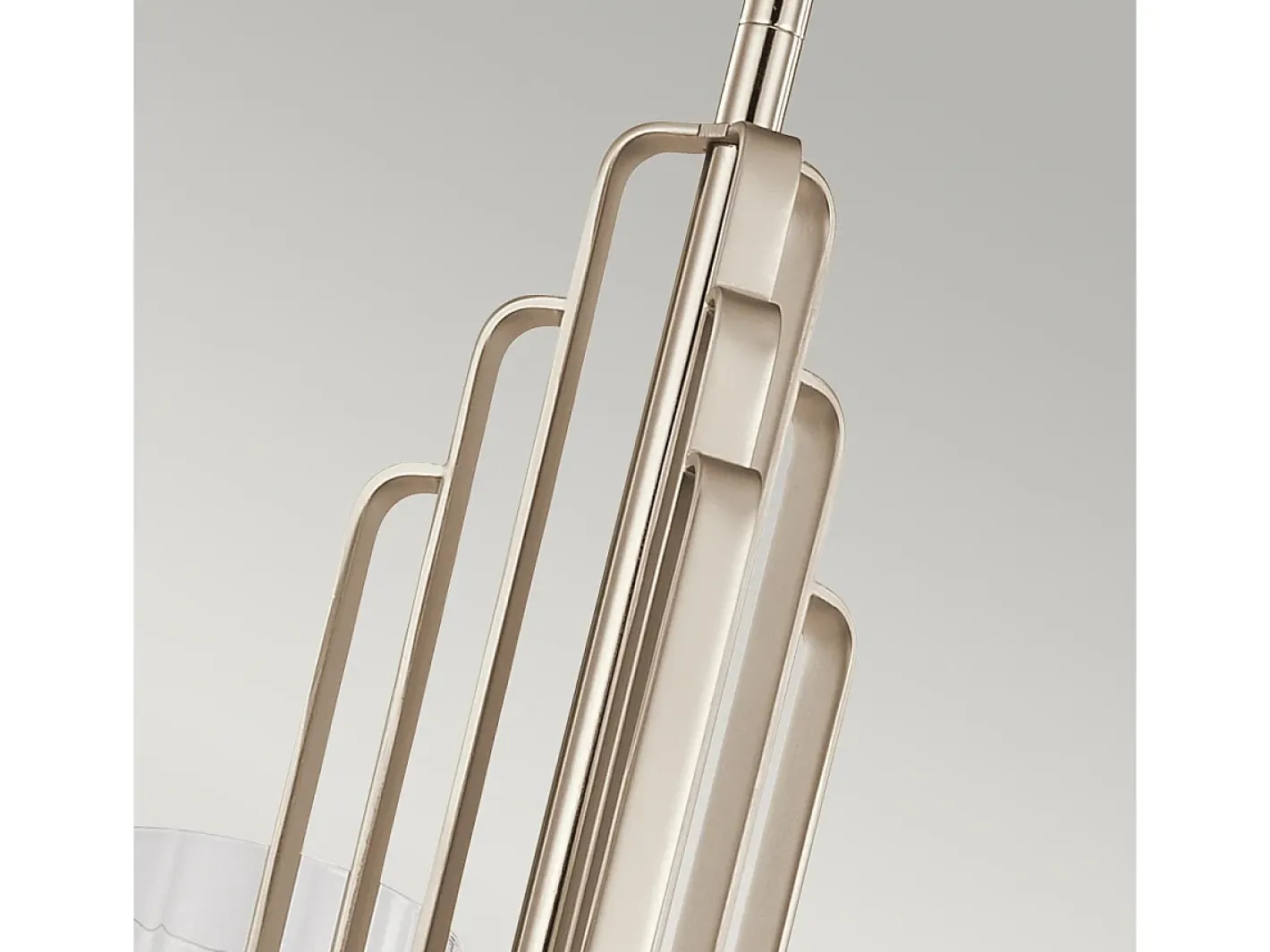 Best Elstead Kichler Kimrose Multi Arm Pendel Taklampa Polerad Nickel Gris